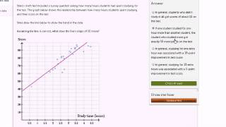 03   Patterns in data   02   Interpreting a trend line