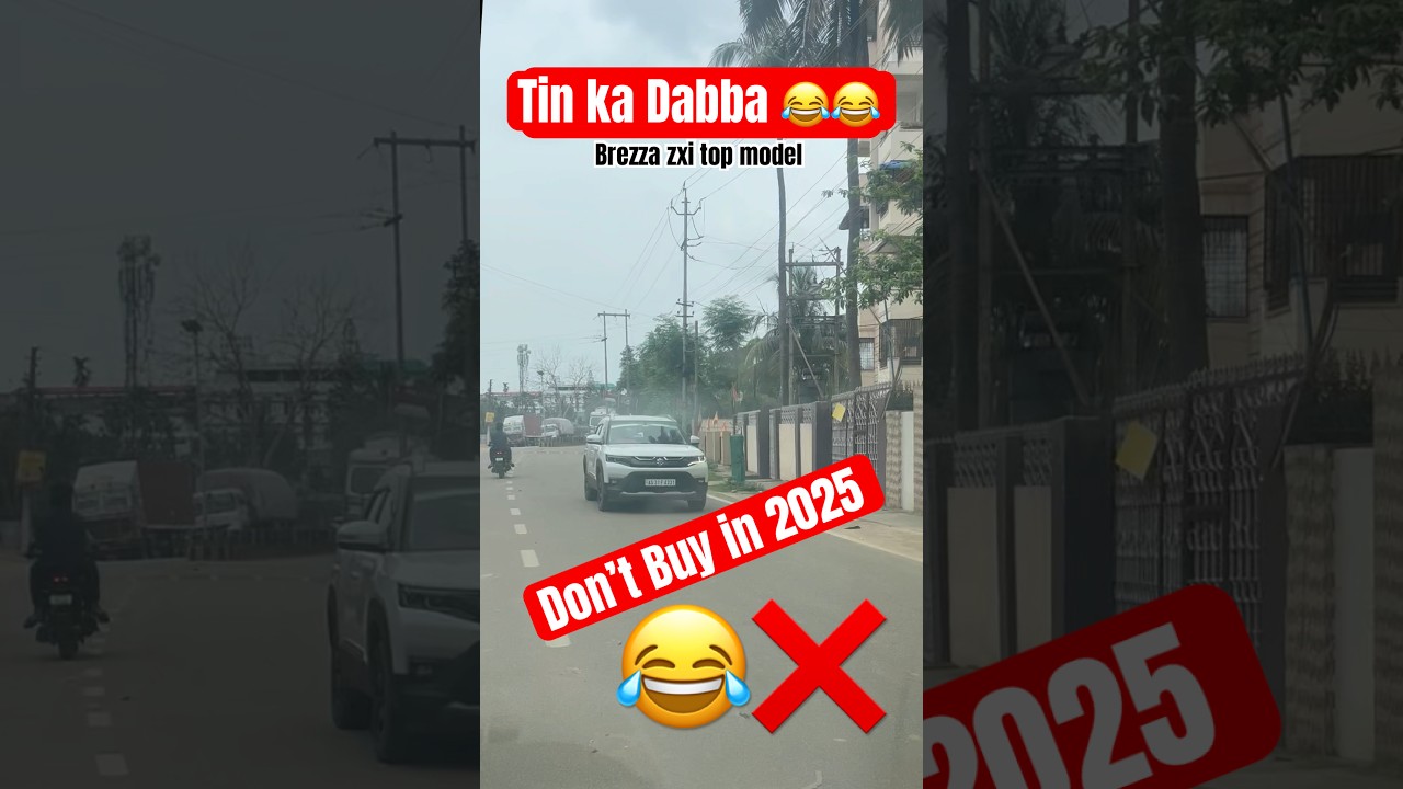 Tin ka Dabba Ha Kiya !? // Maruti Suzuki Brezza ZXI top model 😍😍
