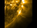 Black blob of hot plasma rises off the sun  nasa sdo solar space science