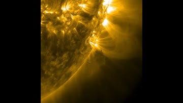 Black Blob of Hot Plasma Rises Off the Sun | NASA SDO Solar Space Science