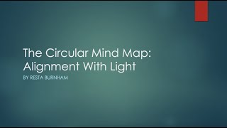 The Circular Mind Map Alignment With Light
