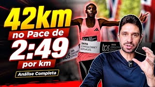 TREINADOR EXPERIENTE ANALISA O NOVO RECORDE MUNDIAL DA MARATONA 1:59:30