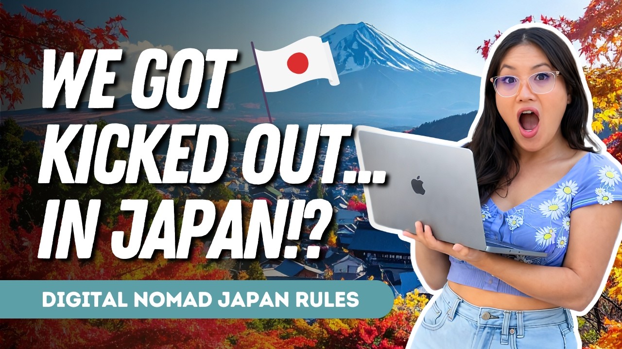 Мы работали в Японии в качестве цифровых кочевников 🇯🇵 Вот чего вам никто не расскажет