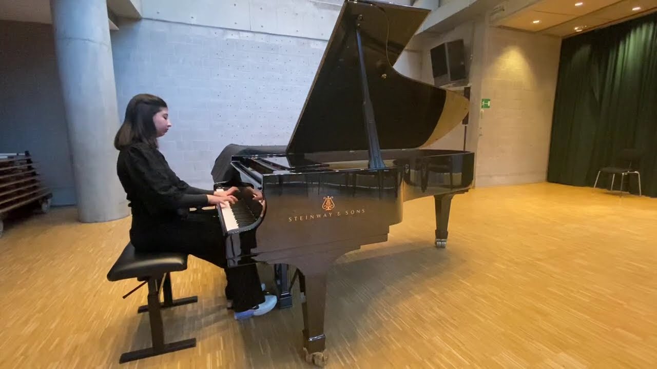 Zehra Sümerkan plays Beethoven: Sonata No. 13 in E-flat Major at Stuttgart Music School/2023