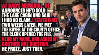 Details My Brother Sold Dad's Cabin Without Me—Until the County Clerk Read My Name on the Deed and He Froze News