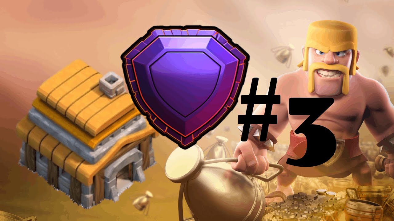 Night Hunting - #3 Clash of Clans Th5 Push!