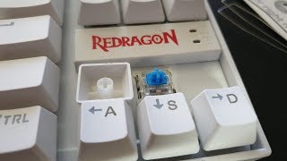 Red Dragon Kumara 552 Mechanical Gaming Keyboard Typing Sound (Outemu Blue Switch) screenshot 4