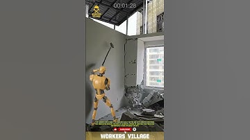 **Automatic Demolition Robot** #workersvillage #innovation #constructioninnovation #technology