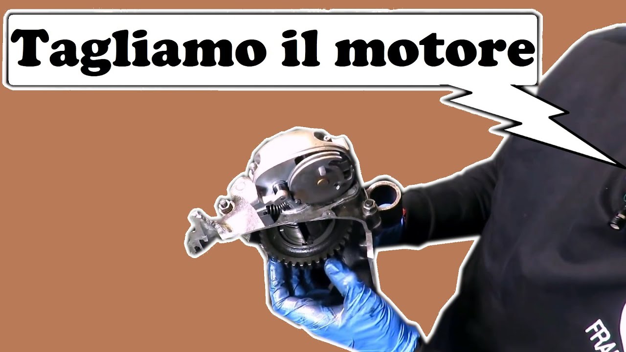 70 - Vespa Large: Allineamento del cambio