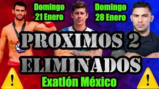 Próximos 2 ELIMINADOS de EXATLON México | Domingo 21 | Domingo 28