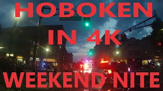Hoboken @Nite,Several Passes on Washington St & Along River Front, Sinatra Drive. Dash Cam,Post Fire