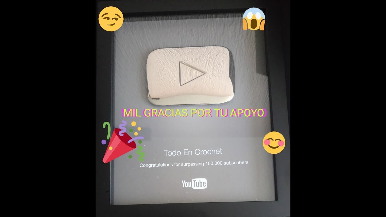 Todo En crochet Mil Gracias A Todos Mis Suscriptores 😘😘😘 manualidades de animales