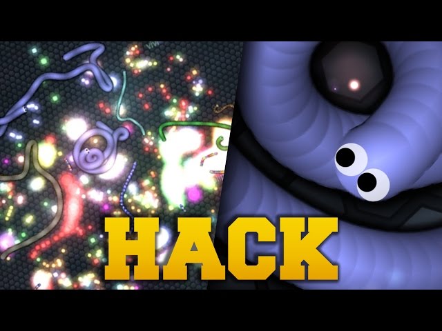 Using HACKS In Slither.io TO WIN! 