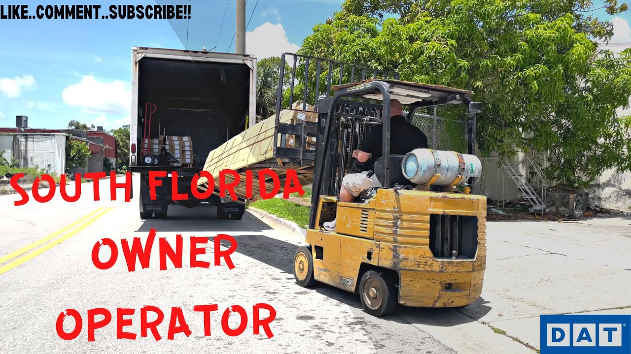BOX TRUCK OWNER OPERATOR Fort Pierce to Fort myers! YouTube