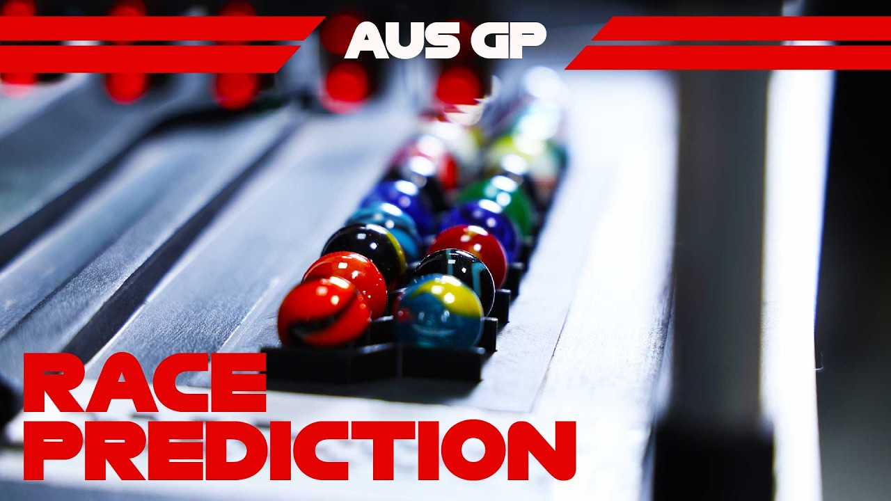 Formula 1 Marble Race - Melbourne GP 2026 🏁