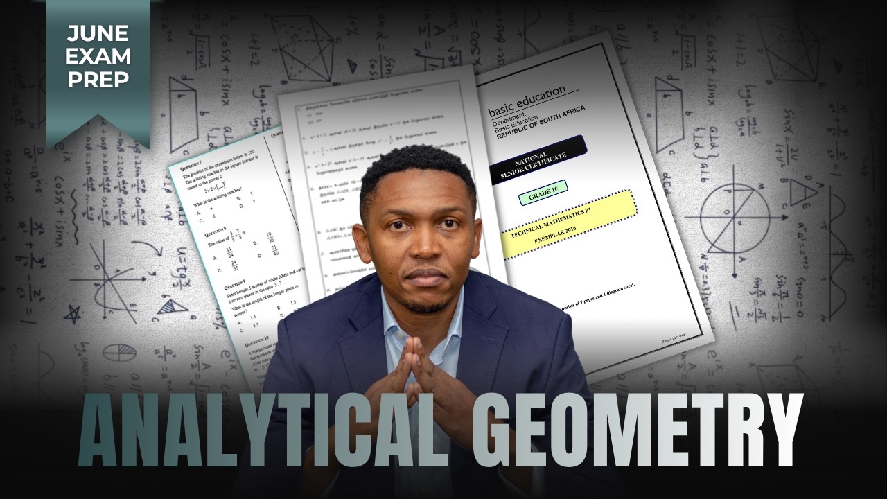 How To Solve Analytical Geometry Questions | Maths Paper 2 Revision ...