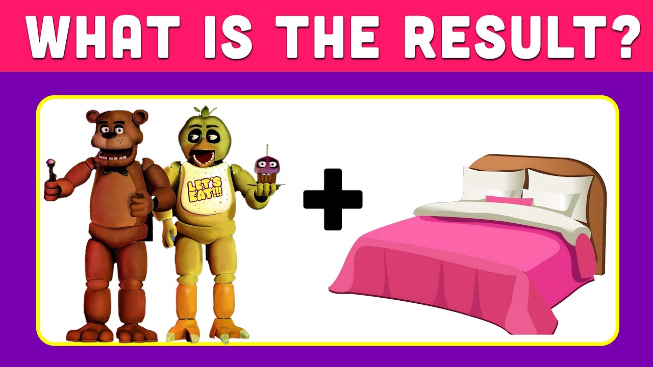 Guess The Five Nights At Freddy's Movie Character By Emoji & Voice