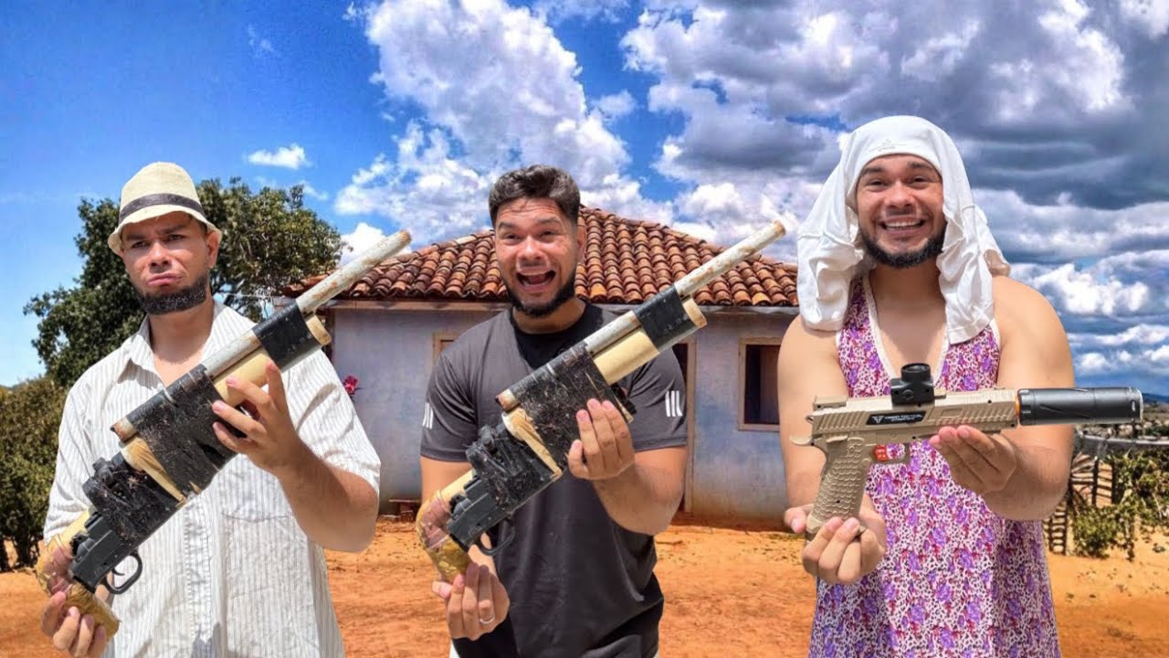 MINHA VÓ ME DANDO PRESENTE X MEU VÔ 