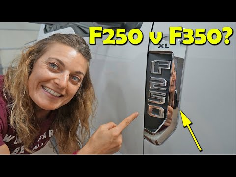What is the difference?  Ford Super Duty F250 vs F350!