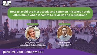Avoid the most costly and common mistakes hotels often make when it
comes to reviews reputation