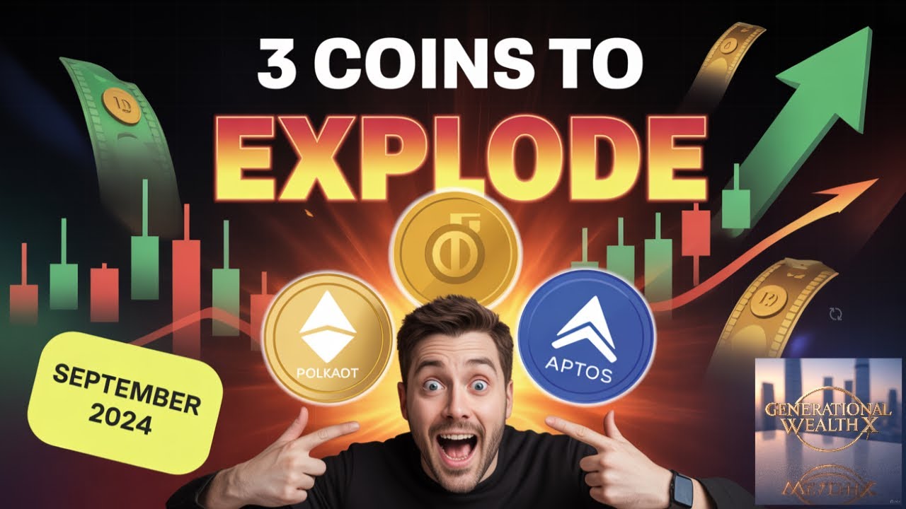 3 Underrated Crypto Coins Set to EXPLODE in September 2025🚀 (DOT, APT, AR)