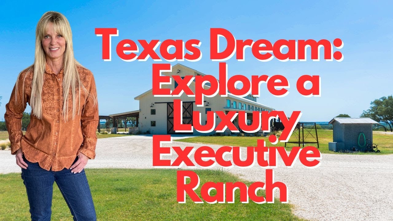 Texas Dream Explore this Luxury Executive Ranch for Sale in the Heart