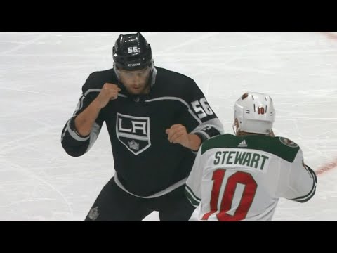 MacDermid and Stewart settle their differences with a heavyweight tilt