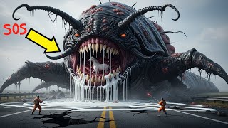Can LIME Destroy This Creature? 🤯 Giant Black Slug Devours Horse! Quick Response Team