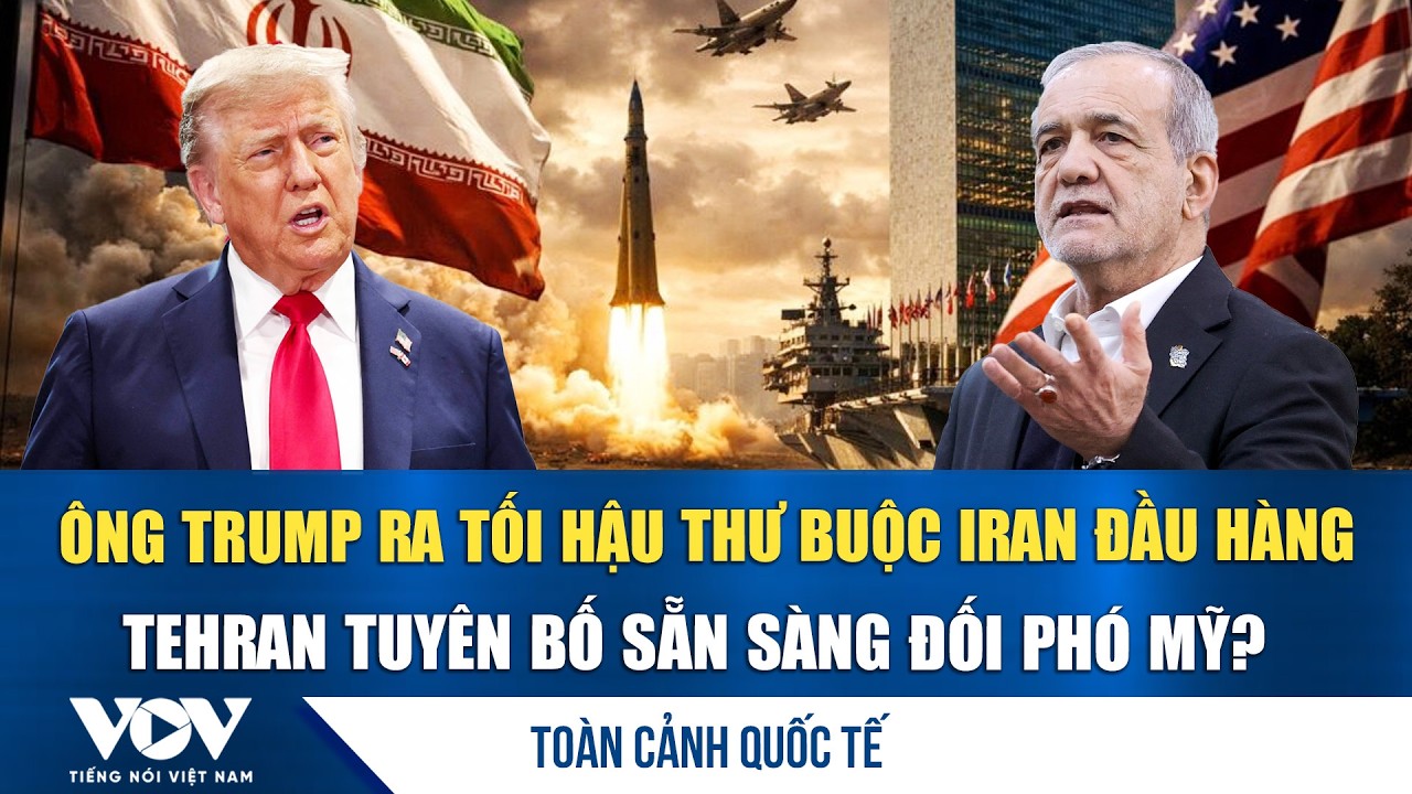Toàn cảnh quốc tế chiều 6/3. Ông Trump gây sức ép kêu gọi Iran đầu hàng, Tehran tuyên bố sẵn sàng