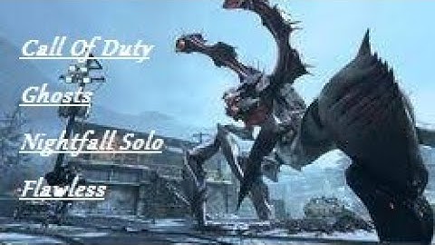 Call of Duty Ghosts Extinction Nightfall Solo Flawless