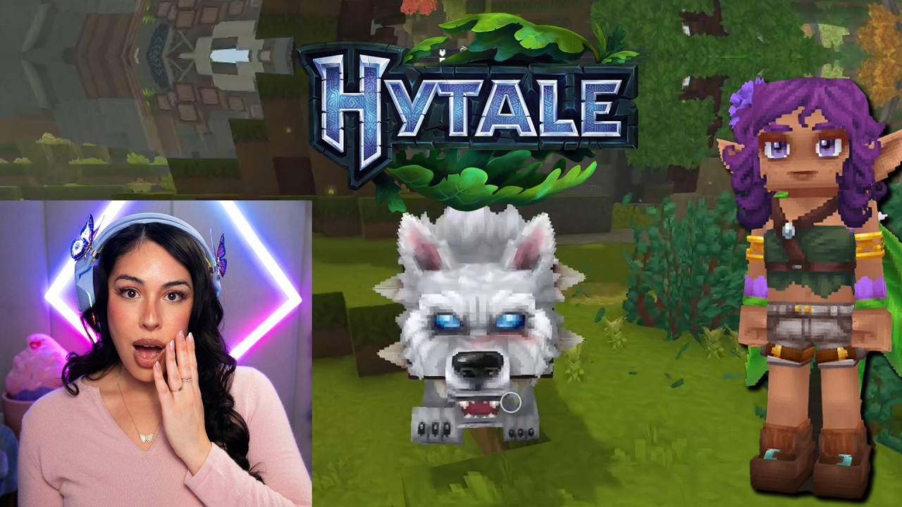 iHasCupquake plays Hytale and finds unfriendly creatures
