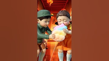 Squid Game AI DELICIOUS COTTON CANDY ASMR #squidgame #squidgame2 #ai #asmr