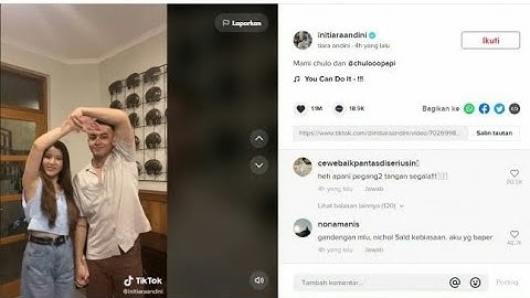 Tersebar Moment Moment Romantis Tiara Andini Dan Jefri Nichol, Seperti Cuitan Video Diatas..