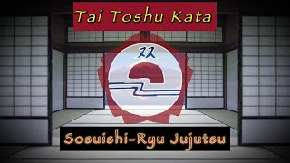 Sosuishi-Ryu Jujutsu "Tai Toshu Kata" Michael Calandra