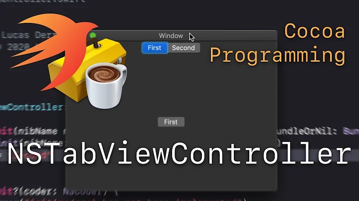 Cocoa Programming L81 - NSTabViewController