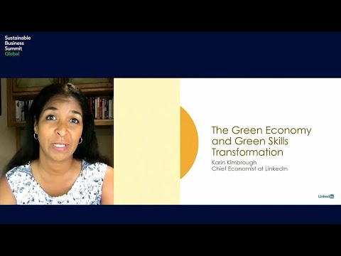 LinkedIn Chief Economist on Trends in Green Jobs