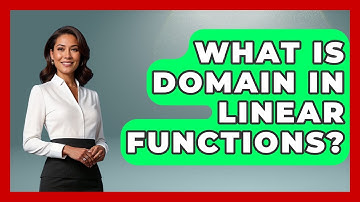 What Is Domain In Linear Functions? - Your Algebra Coach