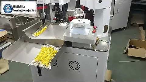 Fully Automatic Double Head wire cutting stripping terminal crimping machine copper cable wire proce