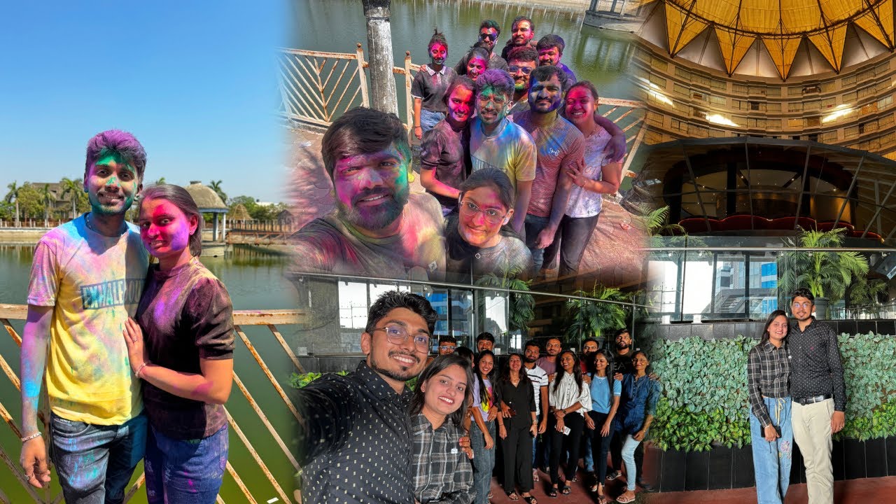 બુરા ન માનો હોલી હૈ...😜| Holi Celebration with Friends🥰 | Gujju Ni Dhuleti | #indianfamilylife