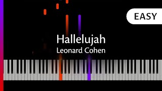 Easy Hallelujah Piano Tutorial - Leonard Cohen