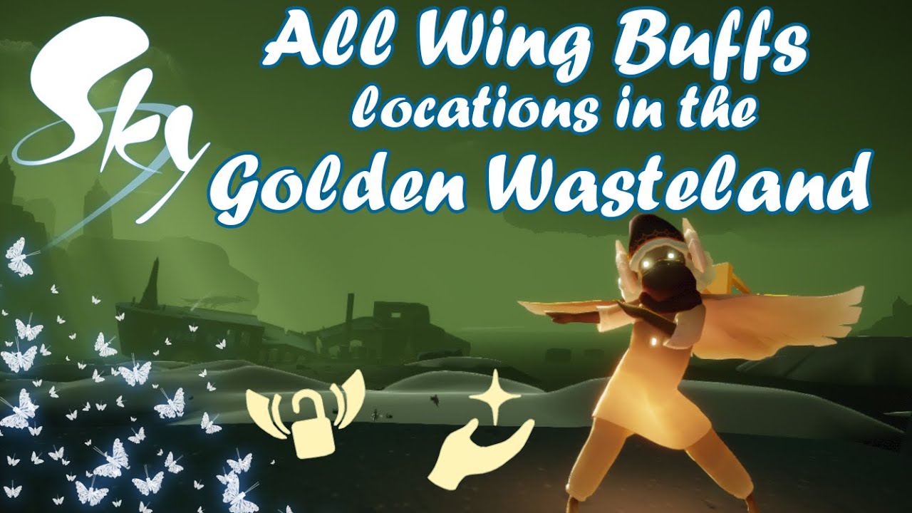 ALL WING BUFFS - GOLDEN WASTELAND - Sky: Children of the Light