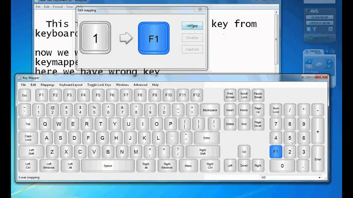 Unmap or remap keyboard s' keys (by wellew)