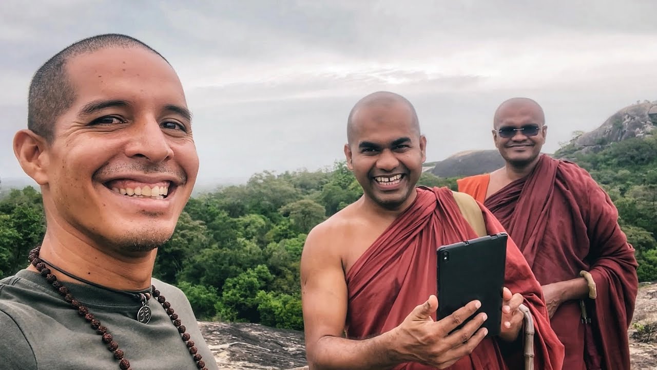Walking with Monks My 5day Buddhist Monastery Stay in Sri Lanka YouTube