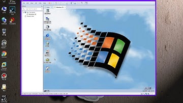 Windows 95 OSR2 with Plus! (Korean) on VMware Workstation!