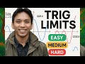 Calculus: Finding Trig Limits - Easy, Medium, Hard Practice Problems