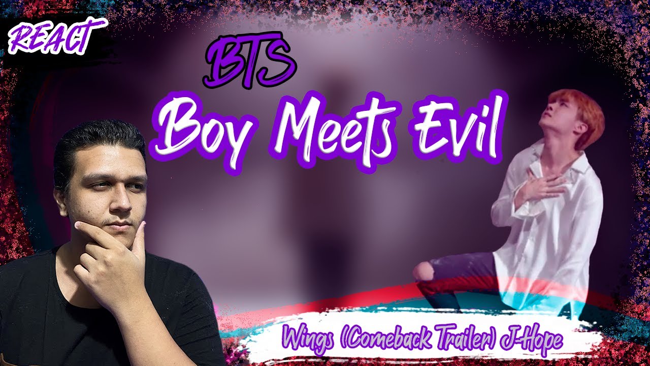 (React) BTS WINGS 'Boy Meets Evil' Trailer JHope