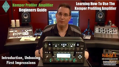 Kemper Profiler Amplifier - Unboxing & 1st Impressions