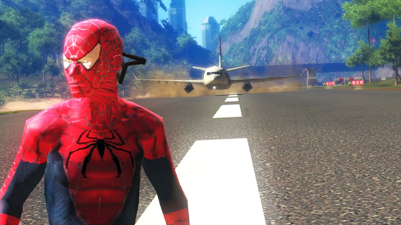 SPIDERMAN HAS INVISIBLE GUNS (JUST CAUSE 2 MODS!) | SuperRebel
