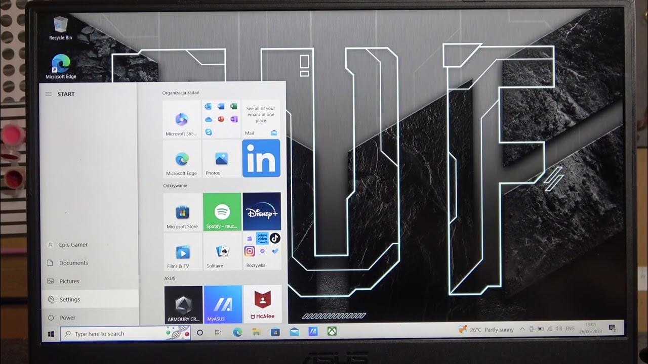 how-to-change-resolution-on-asus-tuf-gaming-laptop-youtube
