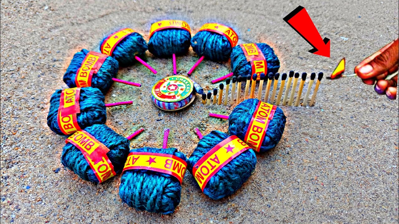 Lot Of Sutali Bomb And New Chakri Vs Matchstick Chain Reaction Domino Experiment 😱 | 